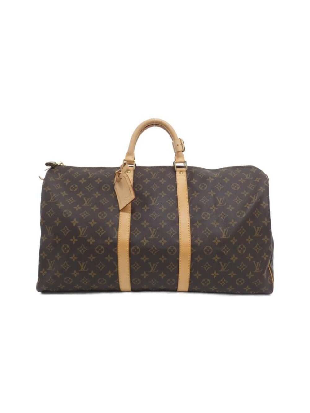Louis Vuitton Monogram Keepall 55 Boston Bag
